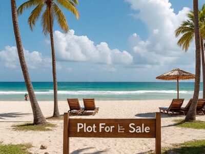 Plot Near Beach