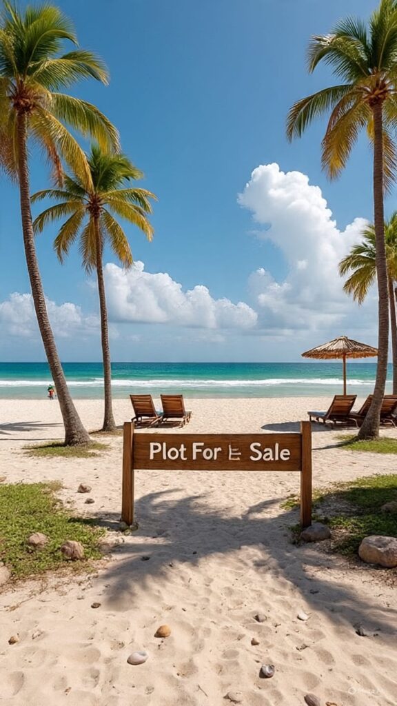Plot Near Beach