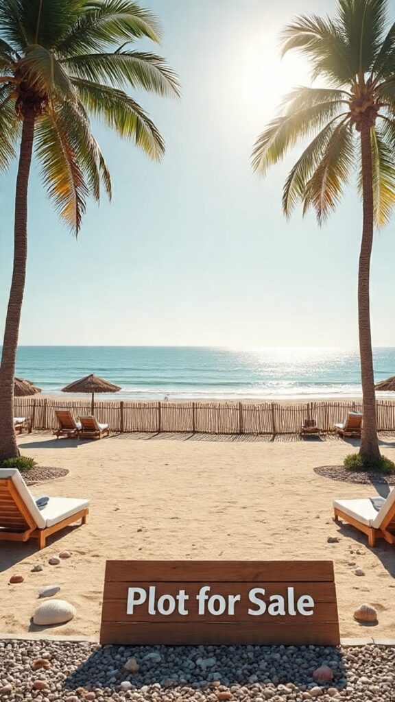 Plot Near Beach